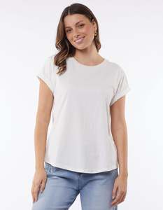 Good Friday Discount: Foxwood Manly Tee - White