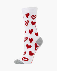 Bamboozld Women’s Socks - Lurex Hearts