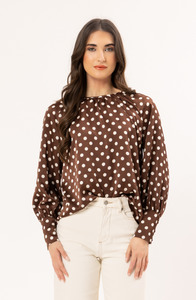 Leila + Luca Centered Top - Walnut Spot