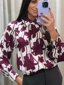 Good Friday Discount: Seeking Lola Lizzie Shirt - Plum Harmony