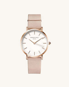 Rosefield Womens Watch - West Village Soft Pink