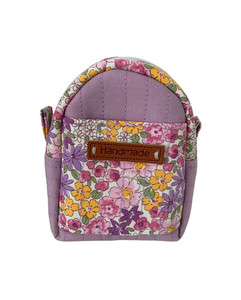 Products: Tiny Backpack card holder/keychain Stitched By Pippi