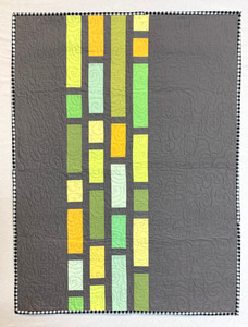 Products: Stained Glass baby quilt Stitched By Pippi