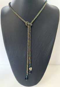 Products: Anastasia - Blue/Gold Stitched By Pippi