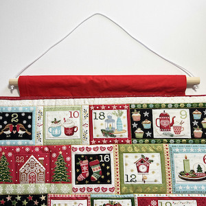 Products: Advent Calendar – Wooden Dowel with Cord – StitchGirl