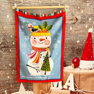 Sack – Snowman – StitchGirl