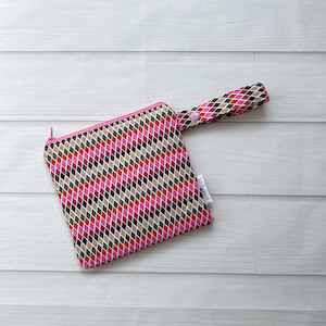 Sm Wet Bag – Pink Diamonds – StitchGirl