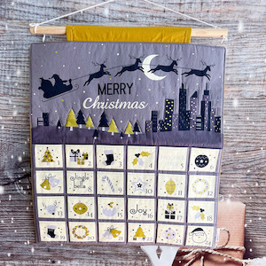 Products: Advent Calendar – A Golden Christmas – StitchGirl