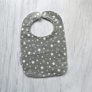 Products: Feeding Bib – Stars – StitchGirl