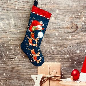 Products: Stocking – Slanta’s Sleigh Right – StitchGirl