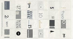 Zen Christmas Advent Panel