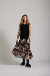 Summer Wedding: Audrey Skirt - Floral print
