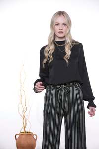 Workwear: Emma Blouse - Black