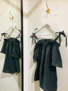 The Summer Sale: Off the Shoulder Top - Khaki