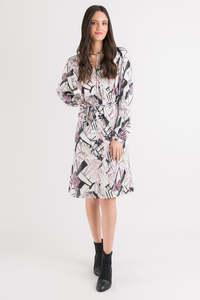 The Summer Sale: Raglan Dress - Blush print