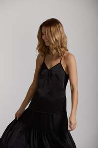 The Summer Sale: Cami Top - Black