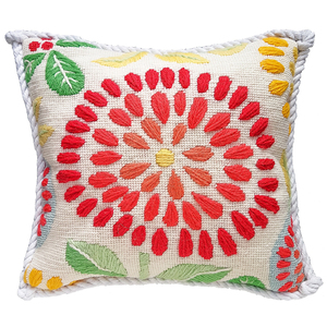 Needlepoint Cushions: Dahlia Needlepoint Cushion Kit