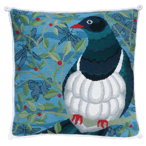 Needlepoint Cushions: Kereru Needlepoint Cushion Kit