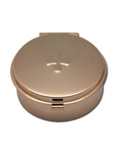 Church Supplies: Pyx: Small with Cross