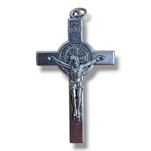 St Benedict Crucifix (5cm): Metal Alloy