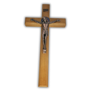 St Benedict Wood Crucifix (40cm)