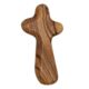 Hand Held Comfort Cross: Olive Wood from Israel