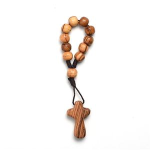 Olive Wood Comfort Rosary: One Decade