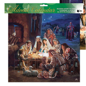 Christmas: Advent Calender: Manger Scene 3