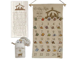Christmas: Advent Calendar: Fabric