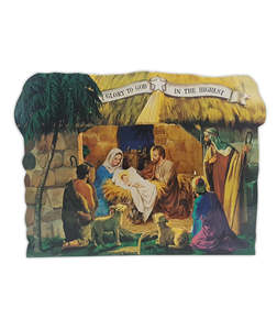 Nativity Scene: Glory to God 3D