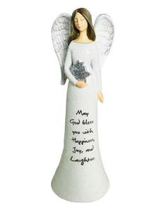 Christmas Decorations: Star Christmas Angel: Resin - 22cm