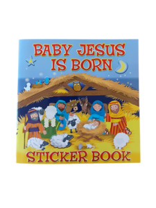 Baby Jesus is Born Sticker Book