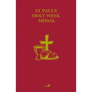 Liturgucal: St Pauls Holy Week Missal | Hardcover Leatherette