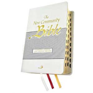 Bibles 1: New Community Bible: White Deluxe Gift Edition