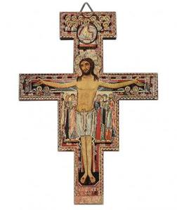 Crucifix: San Damiano Wall Hanging 24cm