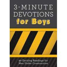 Books: 3-Minute Devotions for Boys