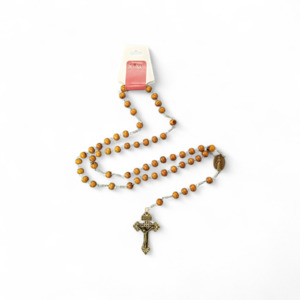 Religious Items: SJB Handmade Rosary - Wooden Beads 2