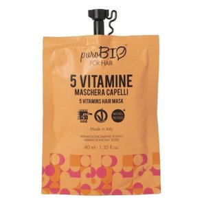 Products: 5 Vitamins Mask – for naturally shiny hair