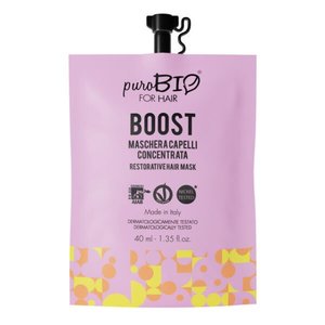 Products: Boost Mask – for dry, dull and frayed hair