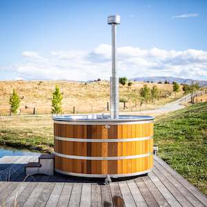 Wood Fired Hot Tubs: Wood Fired Hot Tub 1.9m