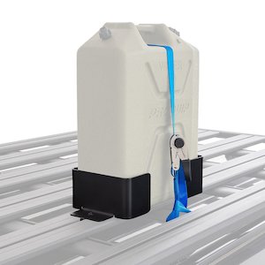 Roof Tray Accessories: Rhino-Rack Pioneer Single Jerry Can Holder - 61005