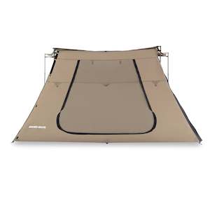 Vehicle Awnings And Shade: Rhino-Rack Batwing Tapered Zip Extension With Door - 33112