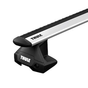 Audi Roof Racks: Audi Q3 Sportback 2020-ON (w/ normal roof) - Thule WingBar Evo Roof Rack Silver