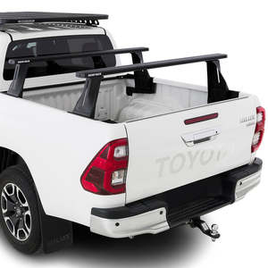 Rhino Rack Nz: Toyota Hilux SR5 2015-2026 (w/ A-Deck Tub - no external hooks) - Rhino-Rack Sportz Tub Rack - JC-05217