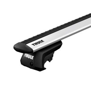Ford Next Gen Everest 2022-ON (w/ raised rail) - Thule WingBar Evo Roof Rack Silver