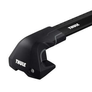 Mitsubishi Delica D5 2007-ON (w/ normal roof) - Thule WingBar Edge Roof Rack Black