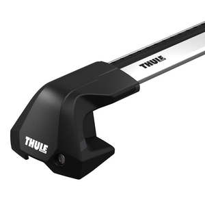 Mitsubishi Delica D5 2007-ON (w/ normal roof) - Thule WingBar Edge Roof Rack Silver