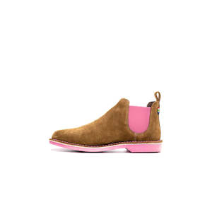 shoes: Kids Chelsea Boot - Pink