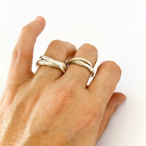 Fidget Unity Ring: Unity Fidget Ring - Sterling Silver