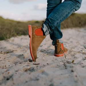 Stok Shoes: Chelsea Boot - Red